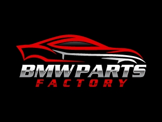 BMW Parts Factory logo design by AamirKhan