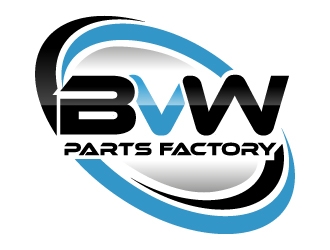 BMW Parts Factory logo design by MUSANG