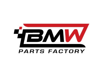 BMW Parts Factory logo design by sanworks