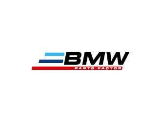 BMW Parts Factory logo design by wongndeso