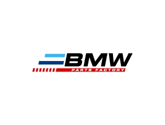 BMW Parts Factory logo design by wongndeso