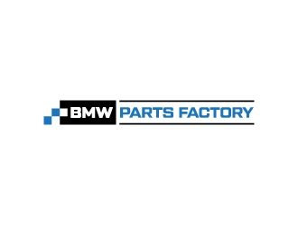 BMW Parts Factory logo design by Erasedink