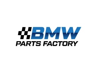 BMW Parts Factory logo design by Erasedink