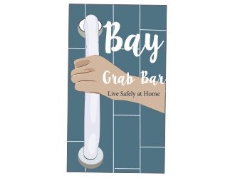 Bay Grab Bar logo design by not2shabby