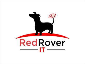 RedRover IT logo design by Shabbir