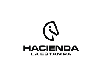 Hacienda la Estampa logo design by mbamboex