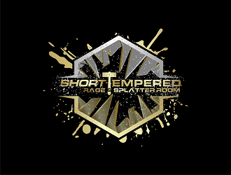 Short Tempered - Rage & Splatter Room logo design by Republik