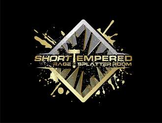 Short Tempered - Rage & Splatter Room logo design by Republik