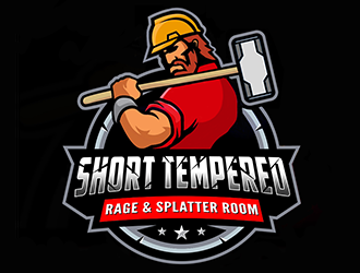 Short Tempered - Rage & Splatter Room logo design by Optimus