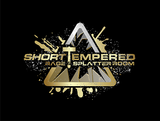 Short Tempered - Rage & Splatter Room logo design by Republik