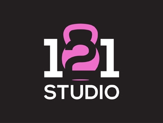 Studio 1 2 1  logo design by neonlamp