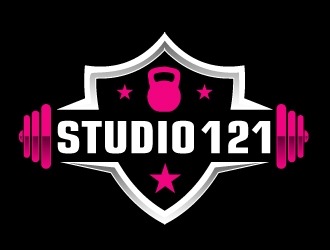 Studio 1 2 1  logo design by AamirKhan