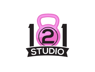 Studio 1 2 1  logo design by neonlamp