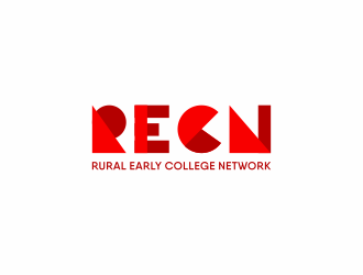RECN   Rural Early College Network logo design by puthreeone