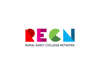 RECN   Rural Early College Network logo design by puthreeone