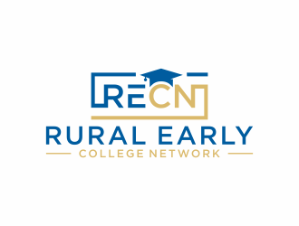 RECN   Rural Early College Network logo design by checx