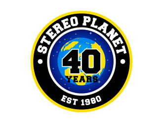 Stereo Planet logo design by Kruger