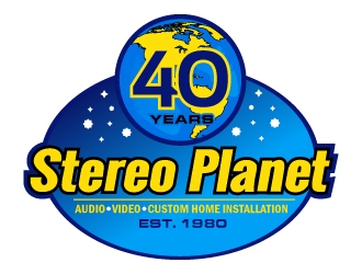 Stereo Planet logo design by dasigns