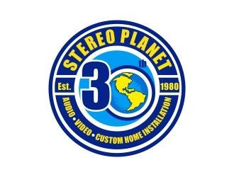 Stereo Planet logo design by ruki