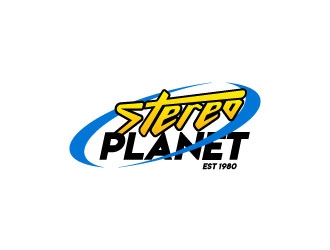 Stereo Planet logo design by Ilyasaaa