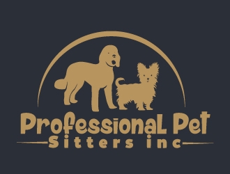 Professional Pet Sitters inc logo design by AamirKhan