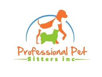 Professional Pet Sitters inc logo design by AamirKhan