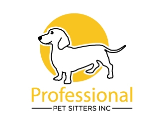 Professional Pet Sitters inc logo design by cybil