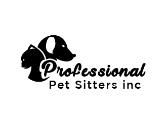 Professional Pet Sitters inc logo design by Mirza