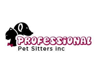 Professional Pet Sitters inc logo design by Mirza
