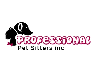 Professional Pet Sitters inc logo design by Mirza