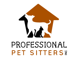 Professional Pet Sitters inc logo design by MonkDesign
