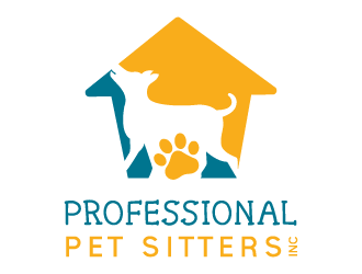 Professional Pet Sitters inc logo design by MonkDesign