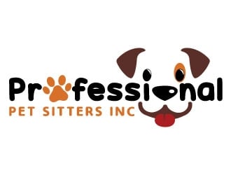 Professional Pet Sitters inc logo design by MonkDesign