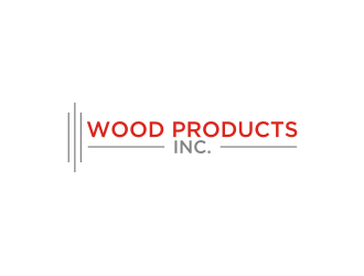 Wood Products, Inc. logo design by Diancox
