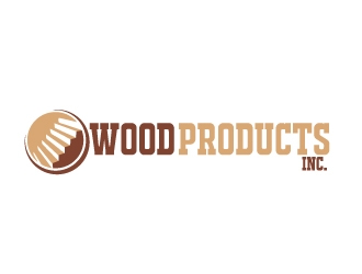 Wood Products, Inc. logo design by AamirKhan