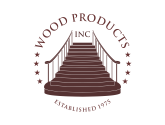 Wood Products, Inc. logo design by beejo