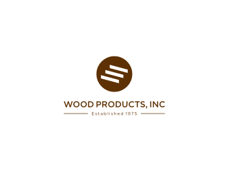 Wood Products, Inc. logo design by Susanti