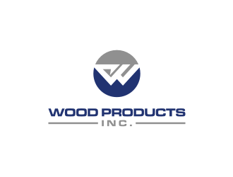 Wood Products, Inc. logo design by mbamboex