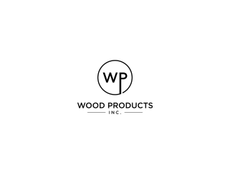 Wood Products, Inc. logo design by haidar