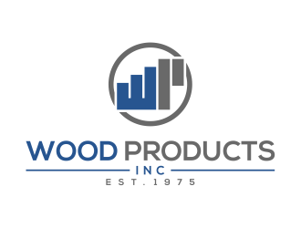 Wood Products, Inc. logo design by cintoko