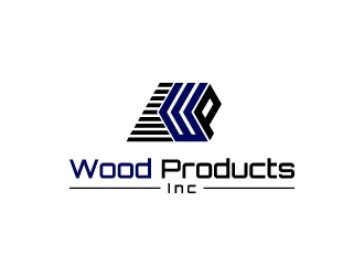 Wood Products, Inc. logo design by BrainStorming