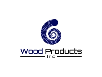 Wood Products, Inc. logo design by BrainStorming