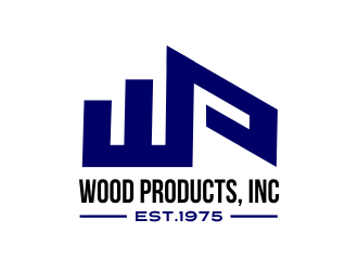 Wood Products, Inc. logo design by AisRafa