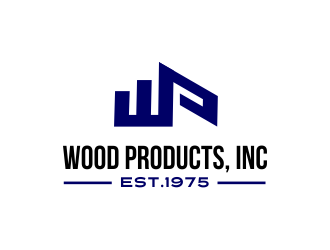 Wood Products, Inc. logo design by AisRafa