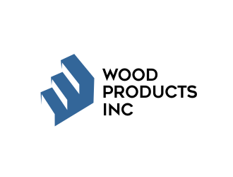 Wood Products, Inc. logo design by AisRafa