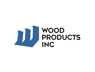 Wood Products, Inc. logo design by AisRafa