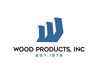 Wood Products, Inc. logo design by AisRafa