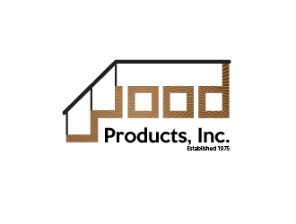 Wood Products, Inc. logo design by enan+graphics