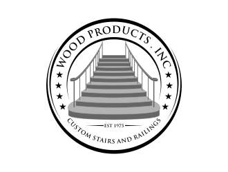 Wood Products, Inc. logo design by beejo