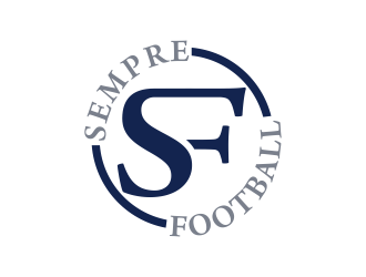 Sempre Football logo design by Kruger